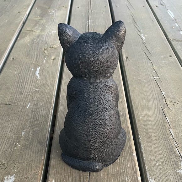 Momentum Brands Black Cat Kitten Hard Plastic Halloween Decoration Made in China - Picture 8 of 14